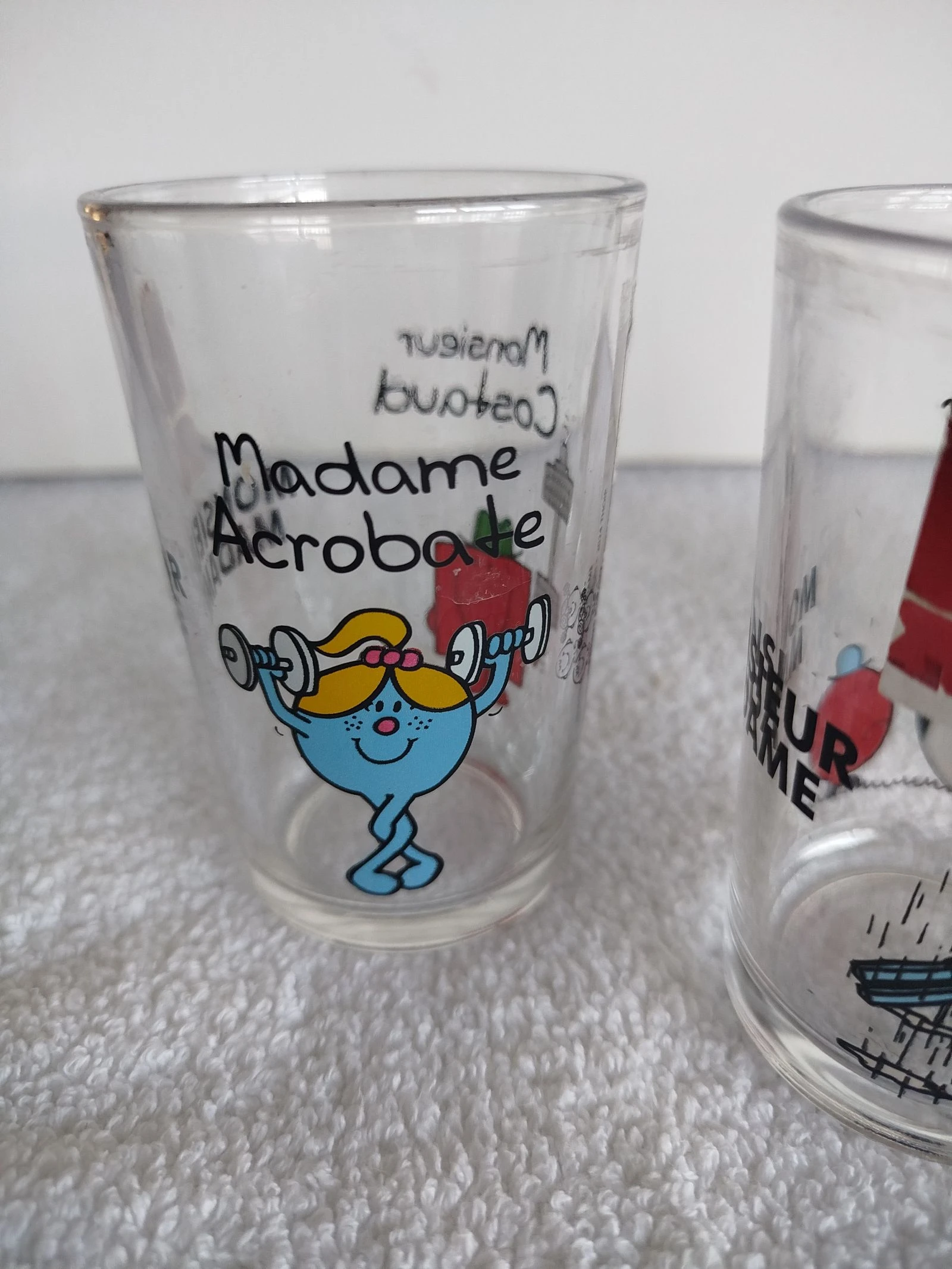 Verre Monsieur Madame  – photo 2